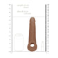 Penis Sheath - 23 cm - Pleasureplay Penis SleeveRealRock by Shots
