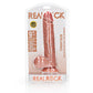Realistische Dildo met Ballen en Zuignap - 23 cm - Pleasureplay Realistische Dildo'sRealRock by Shots