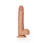 Realistische Dildo Met Ballen En Zuignap - 25,5 cm - Pleasureplay Realistische Dildo'sRealRock by Shots
