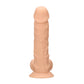 Silicone Dildo Met Ballen En Zuignap - 23 cm - Pleasureplay Realistische Dildo'sRealRock by Shots