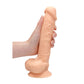 Silicone Dildo Met Ballen En Zuignap - 23 cm - Pleasureplay Realistische Dildo'sRealRock by Shots