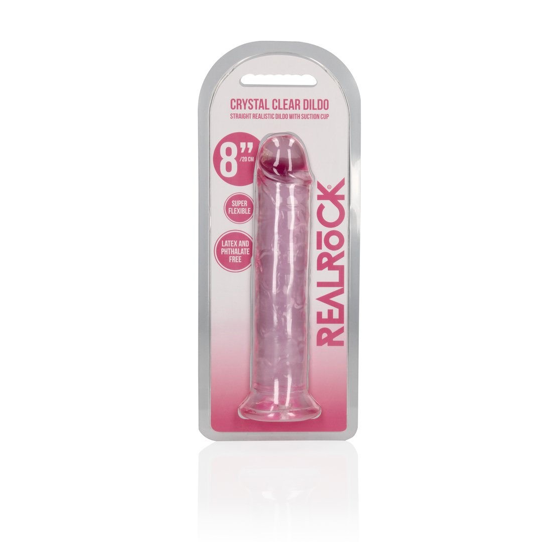 Rechte Realistische Dildo met Zuignap - 22 cm - EroticToyzProducten,Toys,Dildos,Realistische Dildo's,,RealRock by Shots