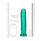 Realistische Dildo Met Zuignap - 23 cm Transparant - Pleasureplay Realistische Dildo'sRealRock by Shots