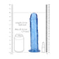 Realistische Dildo Met Zuignap - 23 cm Transparant - Pleasureplay Realistische Dildo'sRealRock by Shots