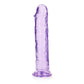 Realistische Dildo Met Zuignap - Transparant 23 cm - Pleasureplay Realistische Dildo'sRealRock by Shots