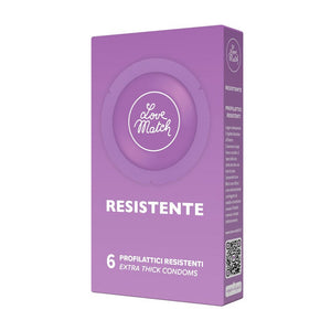 Resistente Extra Sterke Condooms 6 Stuks - EroticToyzCondooms voor MannenLove Match