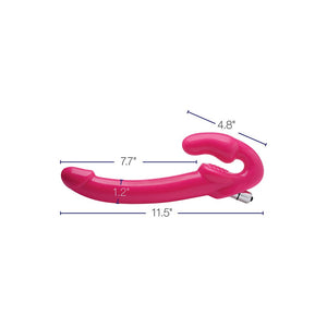 'Revolver Slim Strapless Vibrator met 10 Standen - Zilver' - EroticToyzStraplessXR Brands