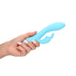 Geribbeld Siliconen Rabbit Vibrator - Pleasureplay Rabbit VibratorsLoveline by Shots