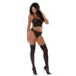 Bustier Set Met Kant - Verstelbaar - XL - Pleasureplay 2 - Delige SetForplay
