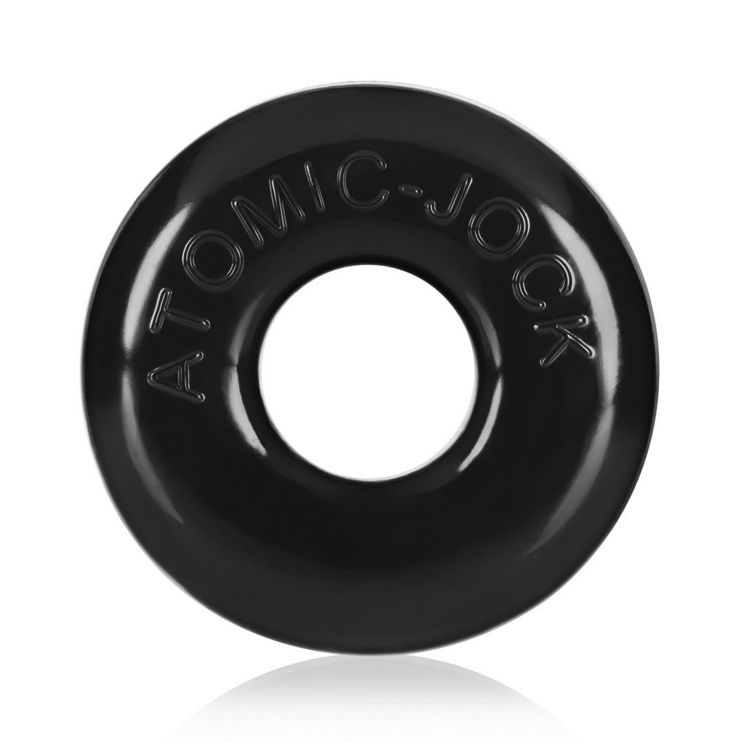 Ringer DoNut1 Cockring Set 3 - Delig - Zwart - EroticToyzCockringenOxballs