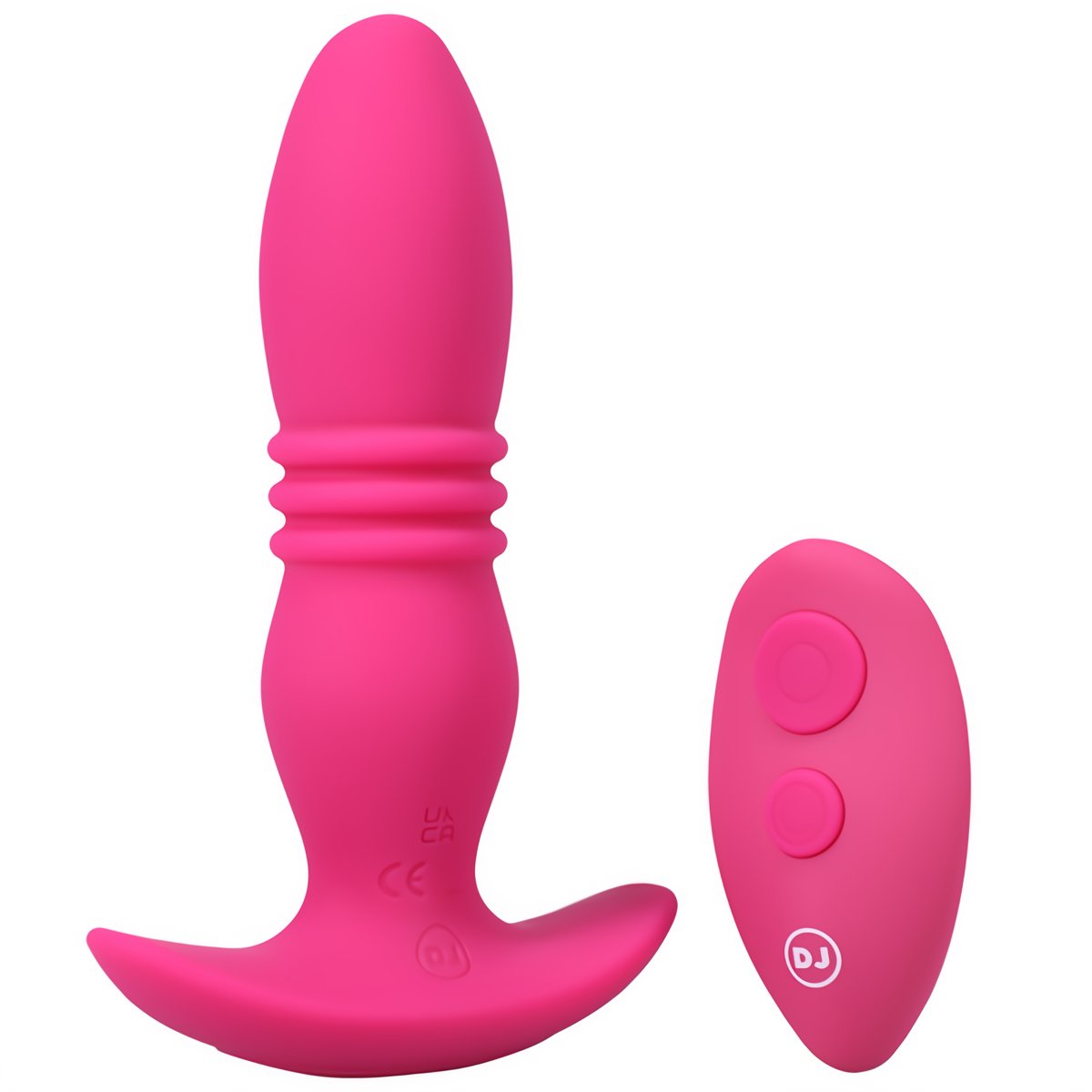 Rise - Siliconen Anaalplug met Afstandsbediening en Vibrerende Functies - EroticToyzProducten,Toys,Anaal Toys,Buttplugs Anale Dildo's,Buttplugs Anale Dildo's Vibrerend,,GeslachtsneutraalDoc Johnson