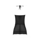 Nachthemd en G - String Set - Zwart - Pleasureplay JurkjesMagic Silk
