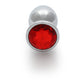Metalen Buttplug met Edelsteen - Groot Formaat - Pleasureplay Buttplugs Anale Dildo's Niet VibrerendOuch! by Shots