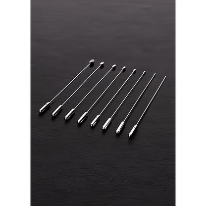 Rosebud Urethral Sounds 8 Pieces - EroticToyzDilatatorsetsSteel by Shots