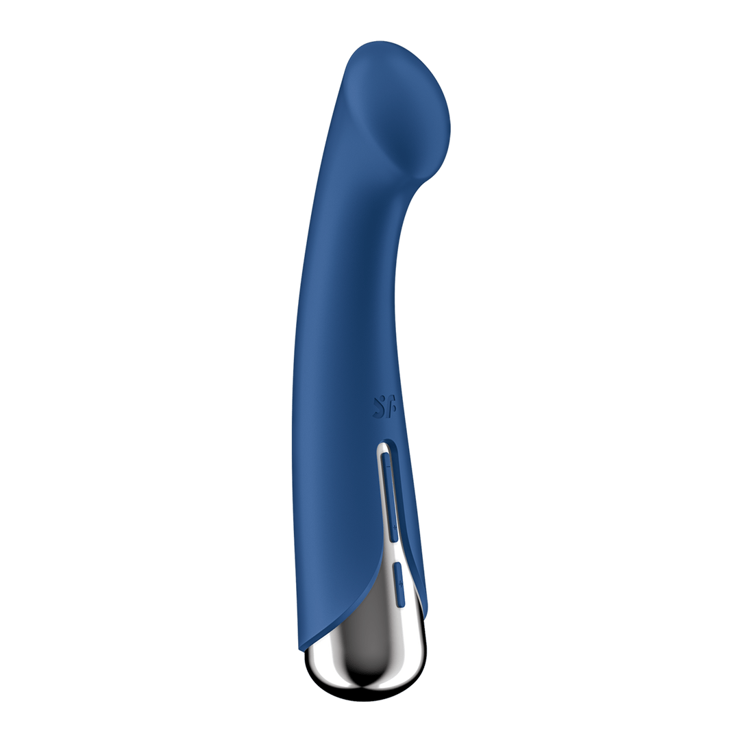 Rotating G - Spot Vibrator - Blauw - Pleasureplay Producten,Toys,Vibrators,G - Spot Vibrator,Nieuwe Producten,,VrouwelijkSatisfyer