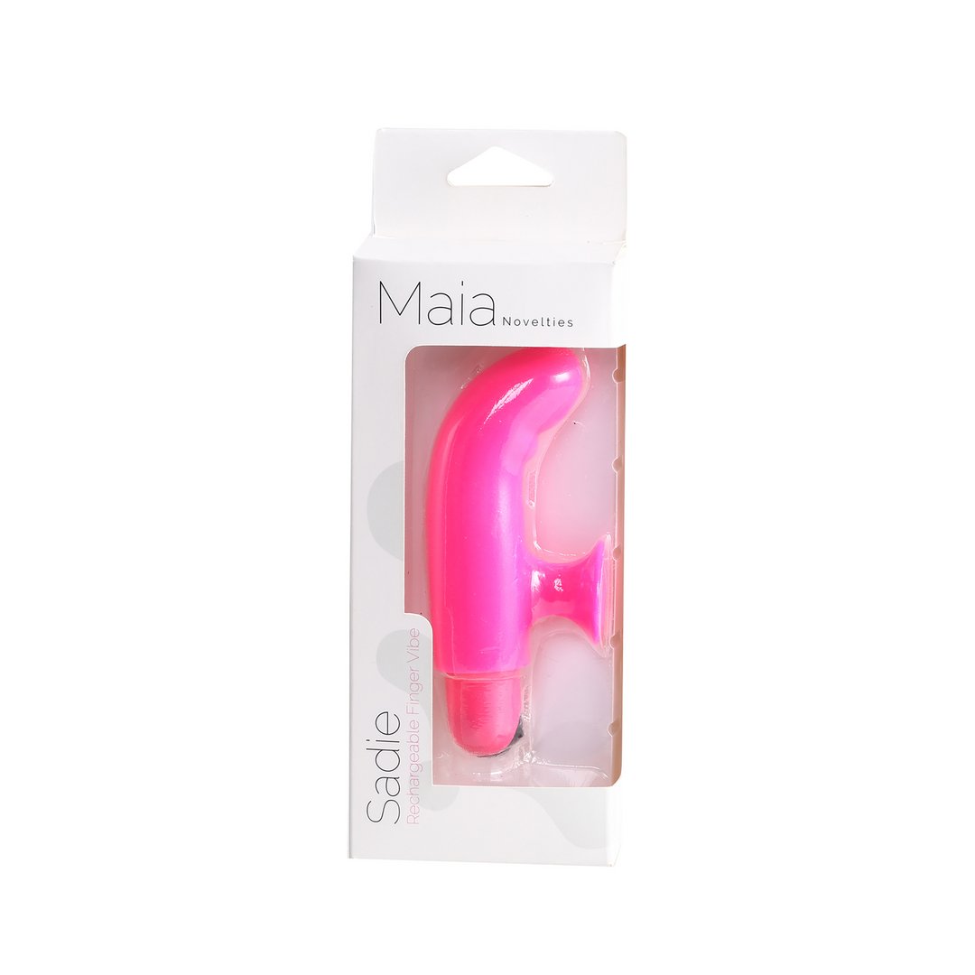 'Sadie Oplaadbare Finger Vibrator - Roze' - EroticToyzVingervibratorMaiatoys