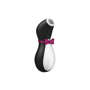 Satisfyer Penguin Air Pulse Clitoris Stimulator - Zwart/Wit - EroticToyzAir PulseSatisfyer