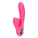 'Satisfyer Tongbewegende Rabbit Vibrator met Verwarmingsfunctie - Paars' - EroticToyzVerwarmende VibratorsLoveline by Shots