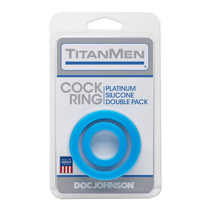 Set van Siliconen Cockringen - 2 Maten - TitanMen® Silicone C - Rings - EroticToyzProducten,Toys,Toys voor Mannen,Cockringen,,MannelijkDoc Johnson