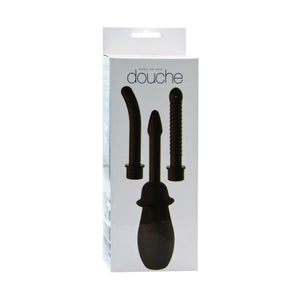 Seven Creations Anal Douche Set - 3 Opzetstukken - Zwart' - EroticToyzIntieme DoucheSeven Creations