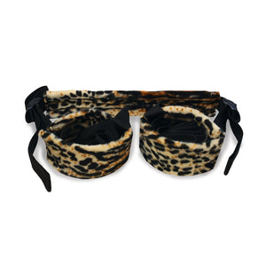 'Sex Sling Verstelbare Body Bindings - Sexy Cheetah Print' - EroticToyzRestraintsSportsheets