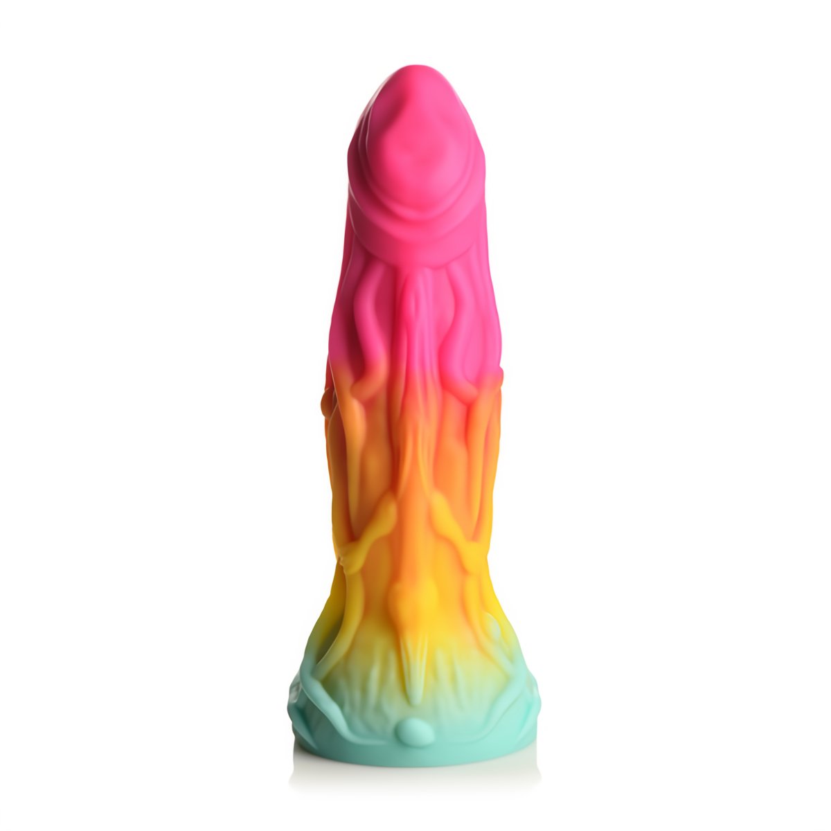 'Shape Shifter Fantasy Dildo Met Zuignap - Regenboog' - EroticToyzNiet - Fallische Dildo'sXR Brands