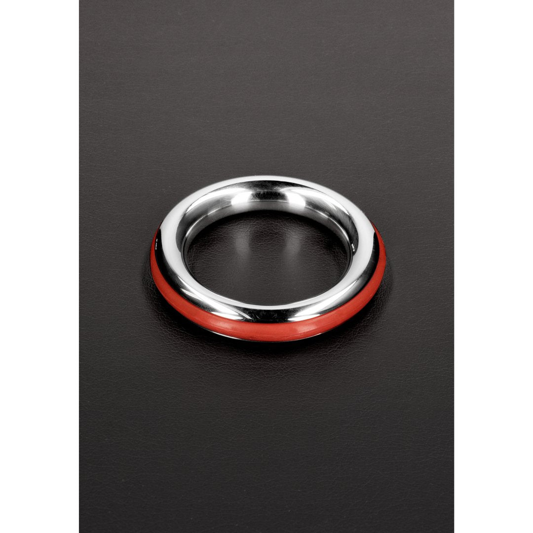 Shots Steel Cock Ring 1.6 mm - 40 mm - Zwart - EroticToyzCockringenSteel by Shots