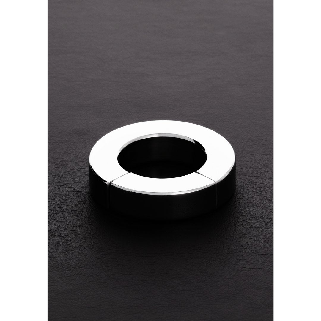 'Shots Steel Magnetische Ball Stretcher 1,4 cm - Staal' - EroticToyzBall StrapsSteel by Shots