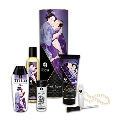 SHUNGA Carnal Pleasures Cadeauset 675 ml - Exotisch Fruit - EroticToyzStimulerende Lotions en GelsShunga