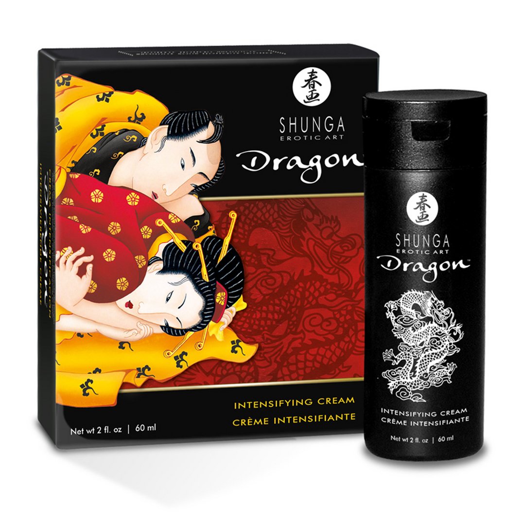 SHUNGA Dragon Virtility Cream 60 ml – Intensiverende Sensatie voor Geliefden - EroticToyzStimulerende Lotions en GelsShunga