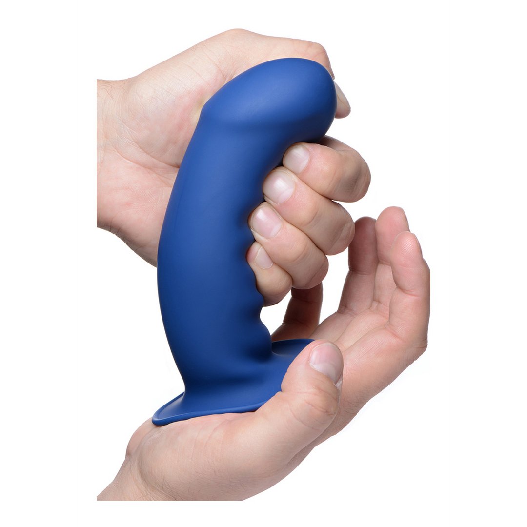 Silexpan Siliconen Dildo Met Zuignap - Blauw - EroticToyzRealistische Dildo'sXR Brands