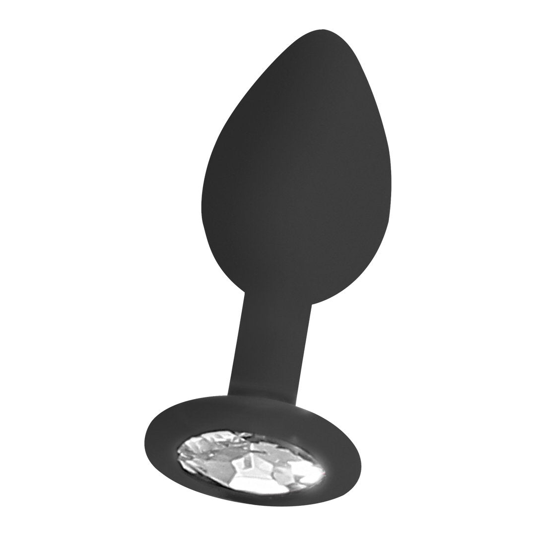 Silicone Buttplug met Verwisselbare Sieraden en Luxe Diamant - EroticToyzProducten,Toys,Anaal Toys,Buttplugs Anale Dildo's,Buttplugs Anale Dildo's Niet Vibrerend,,GeslachtsneutraalOuch! by Shots