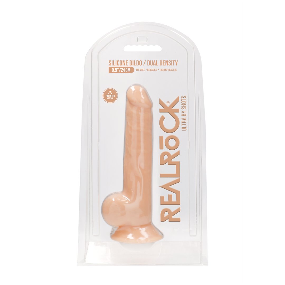 Silicone Dildo met Ballen - 24 cm RealRock - EroticToyzProducten,Toys,Dildos,Realistische Dildo's,,GeslachtsneutraalRealRock by Shots