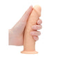Siliconen Dildo Zonder Ballen Met Zuignap - 15 cm - Pleasureplay Realistische Dildo'sRealRock by Shots