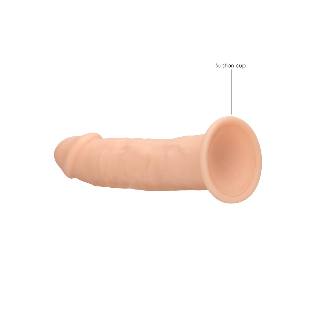 Silicone Dildo zonder Ballen met Zuignap - 15 cm - EroticToyzProducten,Toys,Dildos,Realistische Dildo's,,GeslachtsneutraalRealRock by Shots