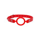 O - Ring Gag met Leren Band - Siliconen 4 cm - Pleasureplay GagsOuch! by Shots