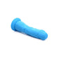 Siliconen Dildo Met Zuignap - 18 cm Blauw - Pleasureplay Realistische Dildo'sCurve Toys