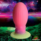 Siliconen Ei Glow - In - The - Dark XL - Roze/Paarse Glitters - EroticToyzNiet - Fallische Dildo'sXR Brands