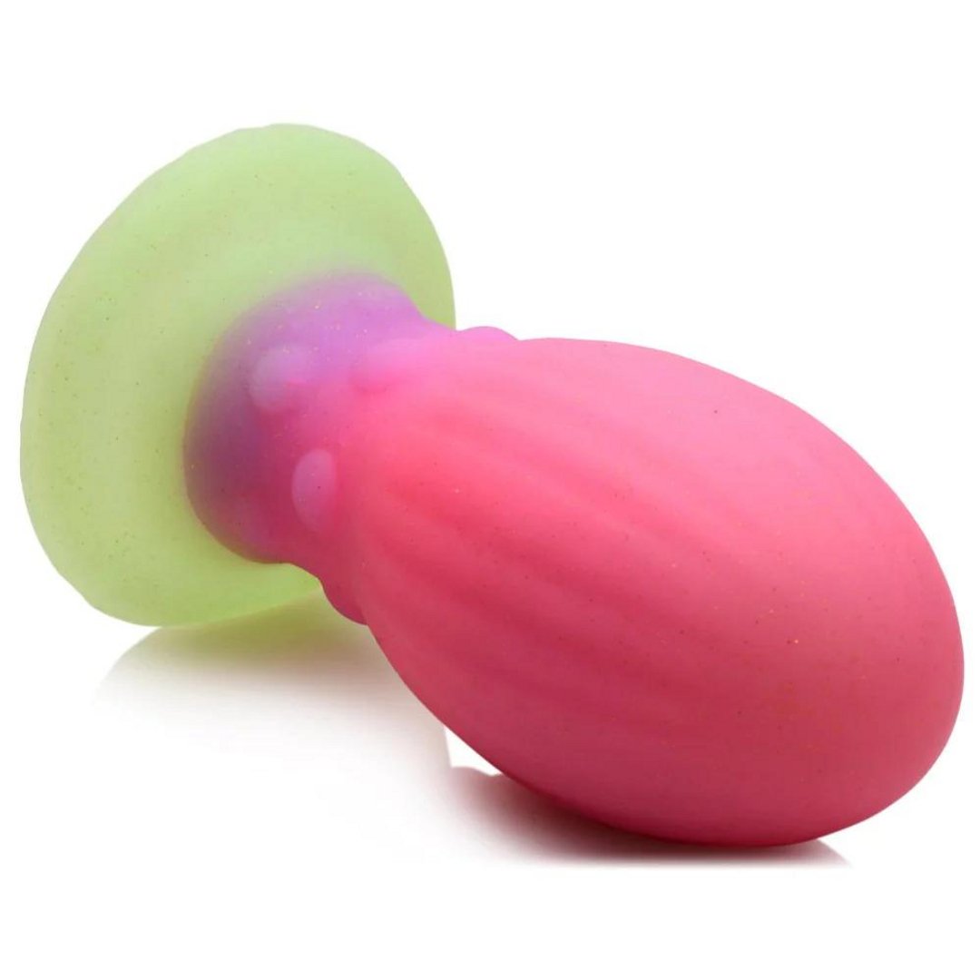 Siliconen Glow - In - The - Dark Ei - Roze - EroticToyzNiet - Fallische Dildo'sXR Brands