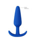 Anaalplug - Blauw - Pleasureplay Buttplugs Anale Dildo's Niet VibrerendShots Toys by Shots