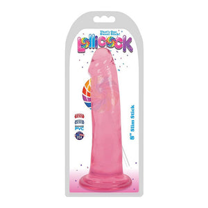 Slanke Dildo Cherry Ice - 20,5 cm - EroticToyzProducten,Toys,Dildos,Realistische Dildo's,,GeslachtsneutraalCurve Toys