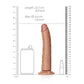 Realistische Dildo Met Zuignap - 20,5 cm - Pleasureplay Realistische Dildo'sRealRock by Shots