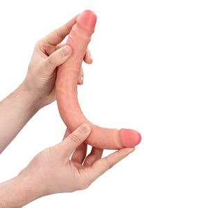 'Slim Double Ended Dildo 30,5 cm - Vleeskleurig' - EroticToyzDubbele Dildo'sRealRock by Shots