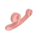 Snail Vibe Curve Dubbele Vibrator Met Slide'n'Roll Technologie - Peachy Pink - EroticToyzLuxe VibratorSnail Vibe