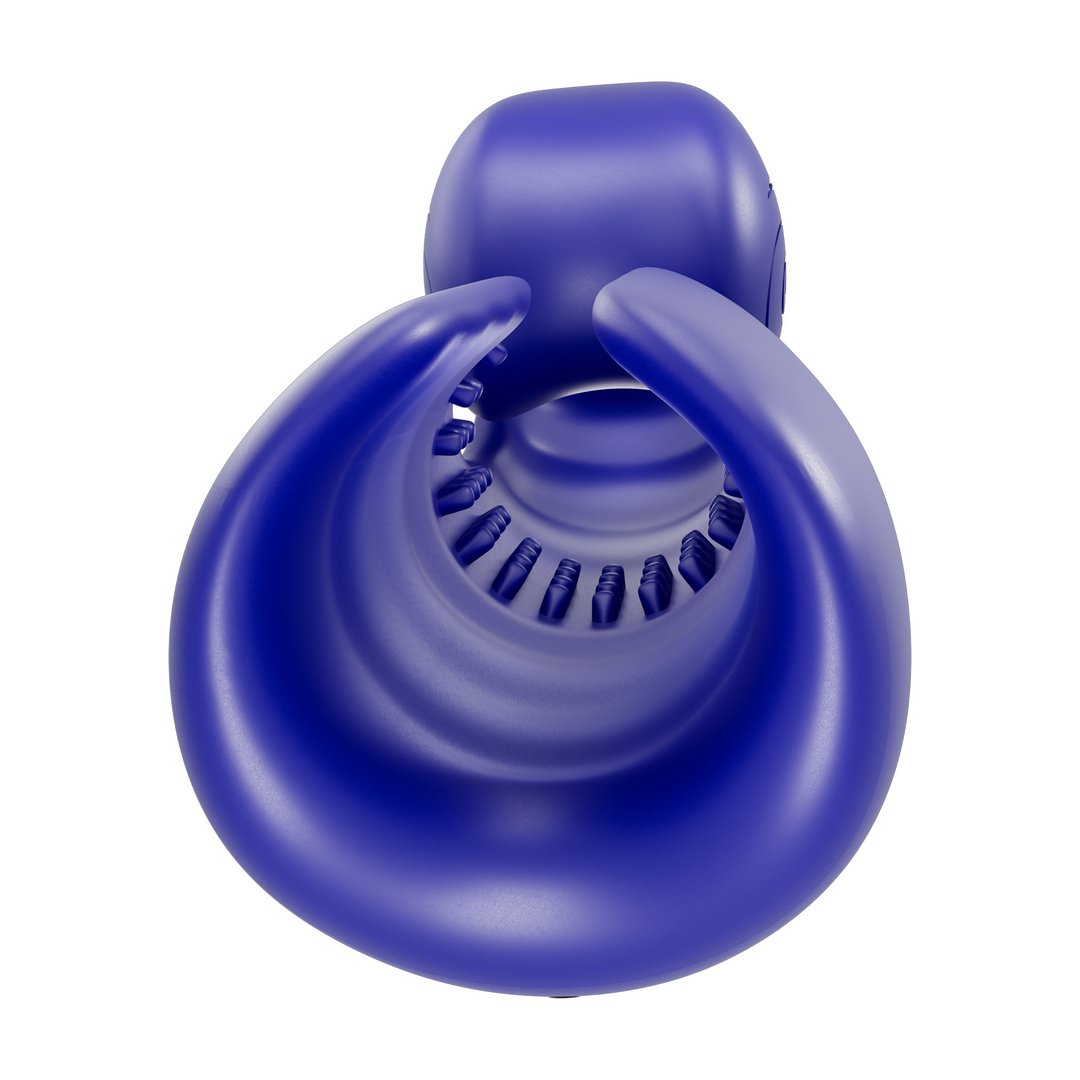 Snail Vibe EVO Masturbator Met Dubbele Motoren - Navy - EroticToyzVibrerende MasturbatorSnail Vibe