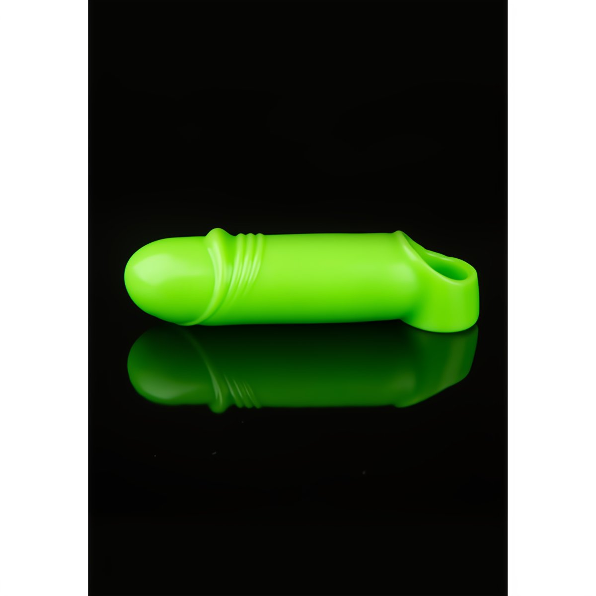 Soepele Dikke Rekbare Penis Huls - Glow in the Dark Fun! - EroticToyzProducten,Toys,Toys voor Mannen,Penis Sleeve,,MannelijkOuch! by Shots