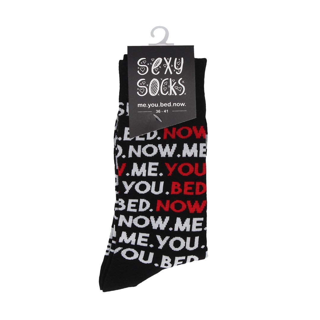 Sokken Unisex - EU Maat 36 - 41 - Grijs - EroticToyzSokkenSexy Socks by Shots