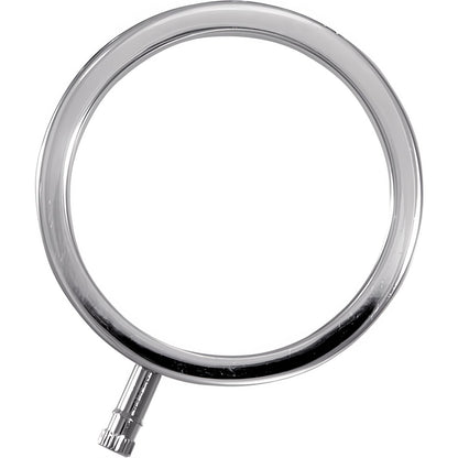 Solid Metal Cock Ring 32 mm – Zilver - EroticToyzCockringenElectraStim