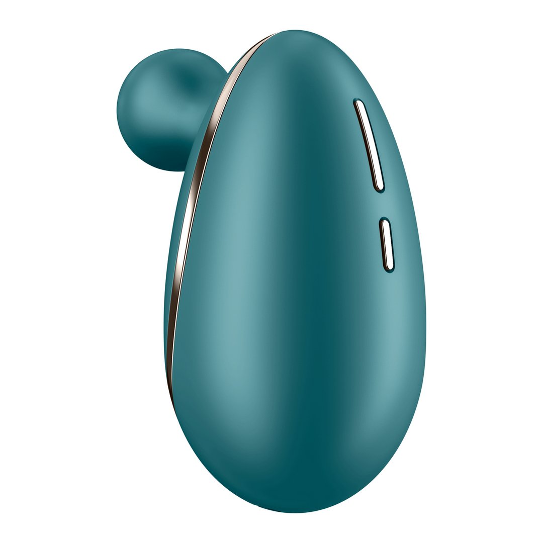 Clitorale Stimulator - Groen, 12 Vibratieprogramma's - Pleasureplay Lay - on VibratorSatisfyer