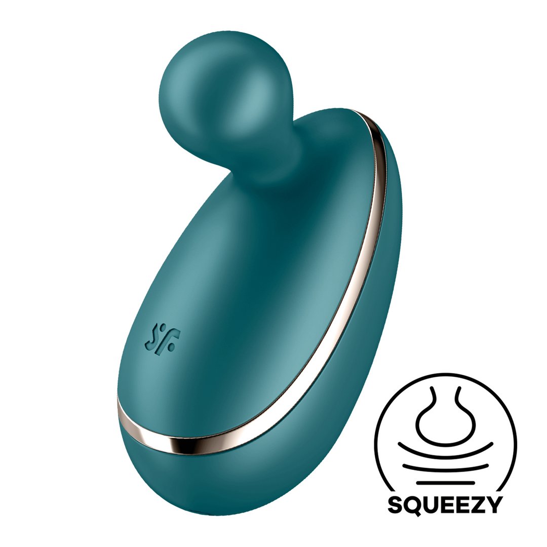 Clitorale Stimulator - Groen, 12 Vibratieprogramma's - Pleasureplay Lay - on VibratorSatisfyer